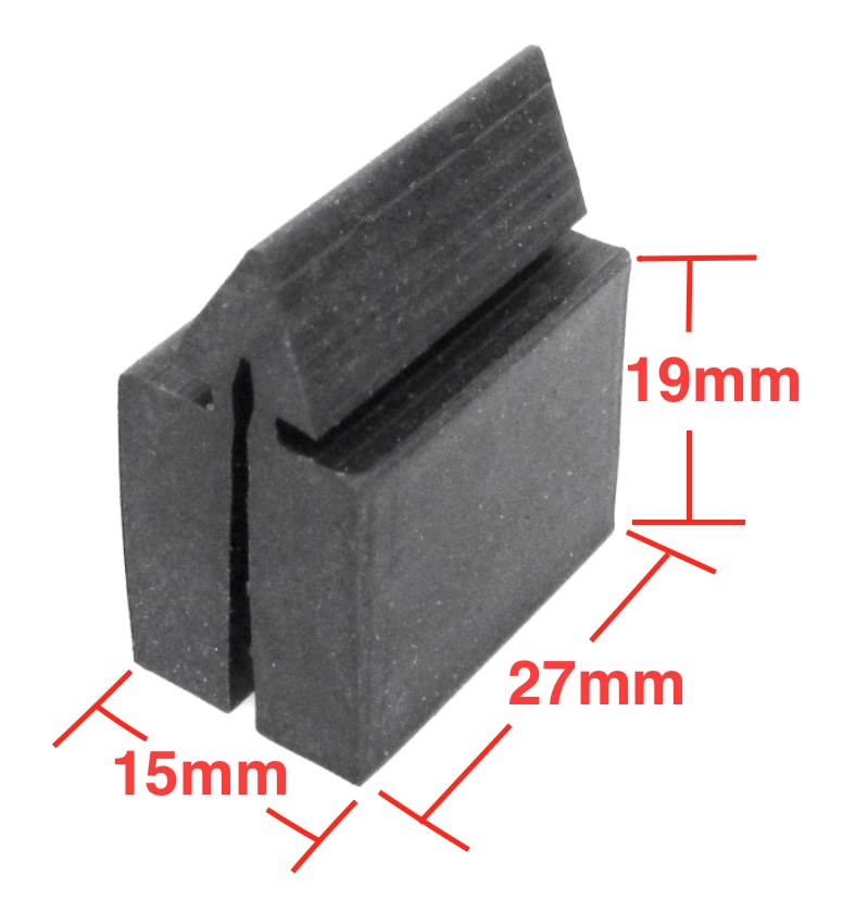 Dörrstopp rektangulär 15x19x27 mm - Kuva 2