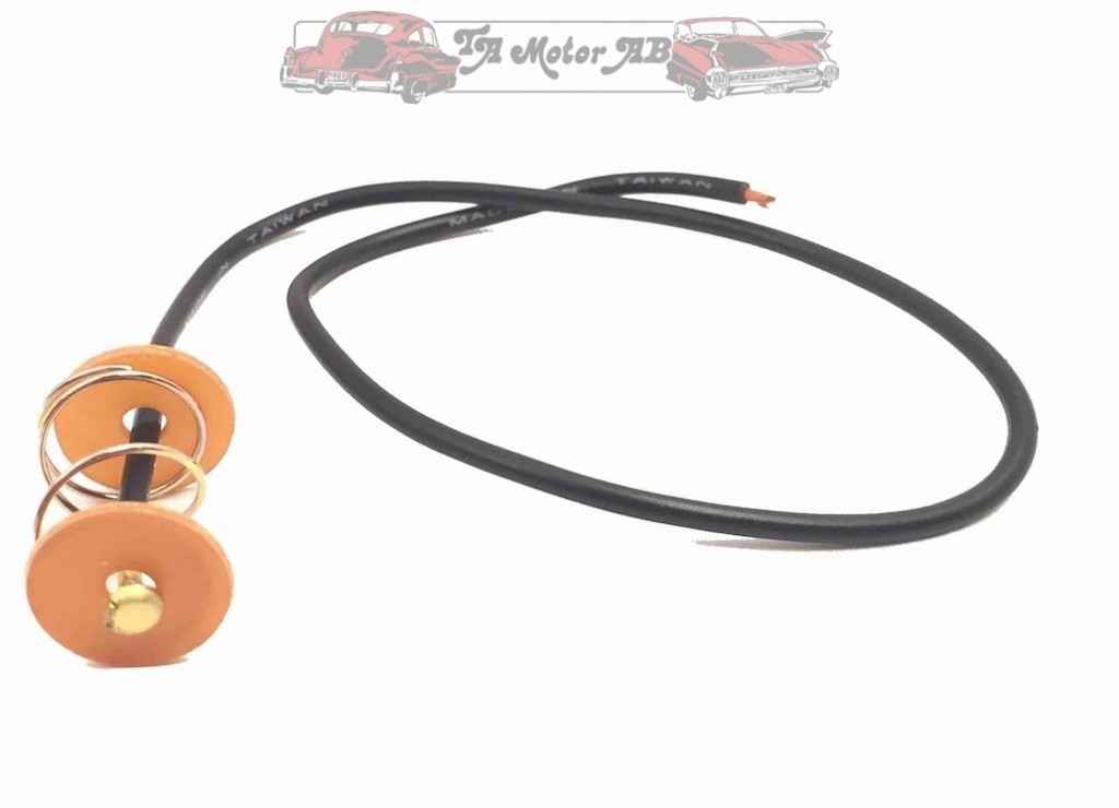 Lamphållare repsats 15mm platta 1 kabel