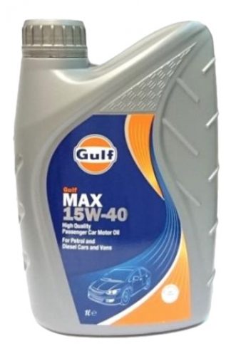 Motorolja Gulf 15w-40 En flaska med 1 liter
