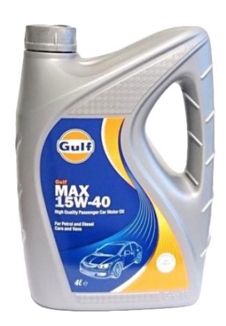Motorolja Gulf 15w-40  En dunk med 4 liter