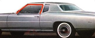 Roofrail lister, taklisterna, tätar mot sidorutorna. Eldo. Coupe