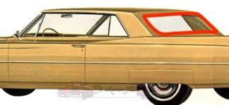 Bakrute List. 2 dörrars Coupe