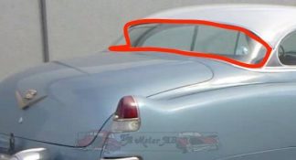 Bakrute List. 2 dörrars Coupe
