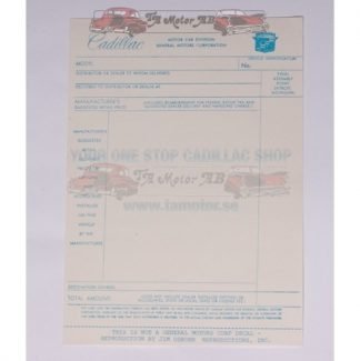 Inrednings dekal, Utrustnings lapp