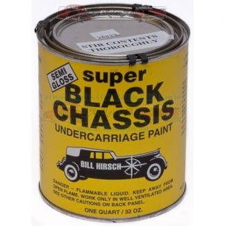 Sidenmatt chassi, motorrums färg