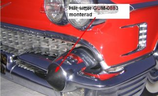 Gummi bumper på Kofångaren fram
