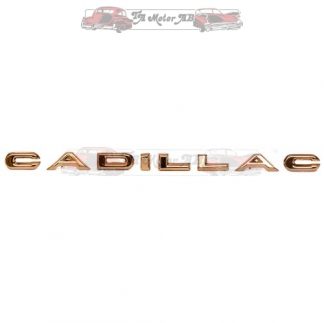 Cadillac text på vingarna bak
