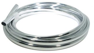 Karosskantlist i kromad plast