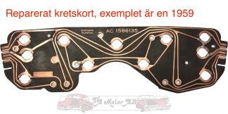 Koppartejp för renovering av instrumentkretskort