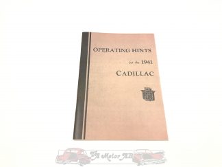 Cadillac Ägarhandbok