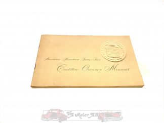 Cadillac Ägarhandbok