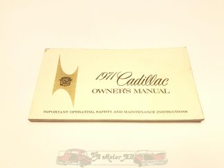 Cadillac Ägarhandbok