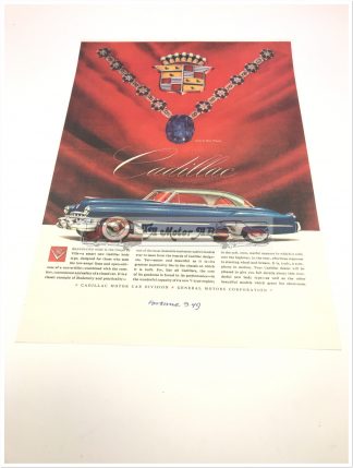 Cadillac försäljnings annons