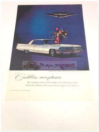 Cadillac försäljnings annons