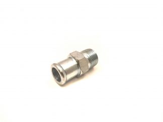 Vattenpumpnippel rak till 5/8"slang  3/8 NPT gänga