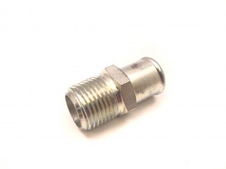 Vattenpumpnippel rak till 3/4"slang  1/2 NPT gänga