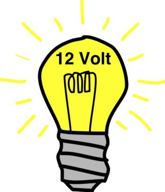 Glödlampor sorterade på nummer 12 Volt