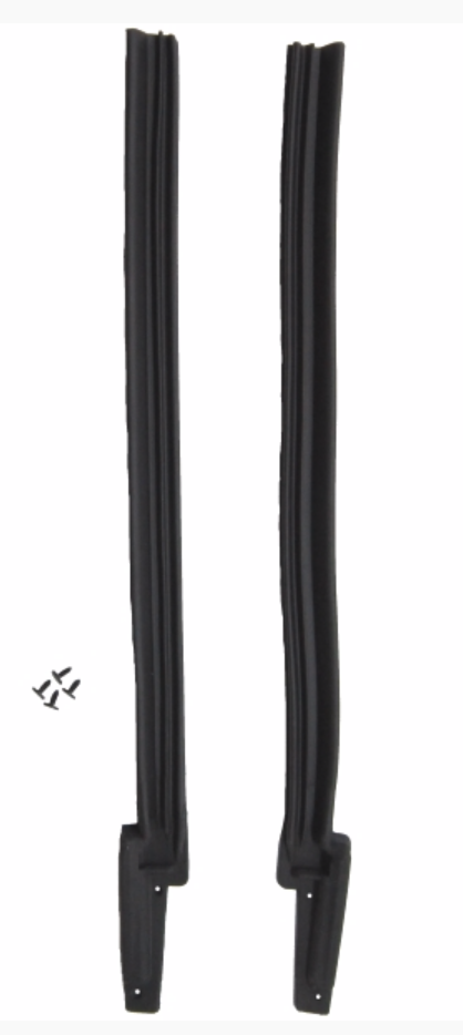 Gummilist A-stolpe framruta. Pillar post - Kuva 2