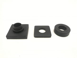 Gummibussnings sats, kylarram, mitten fram