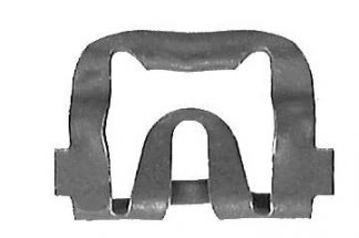 Klipps till kromlisten runt fram och bakruta, 17,4 x 26,7mm