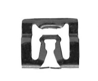 Klipps till kromlisten runt fram och bakruta, 17,3 x 19,8mm