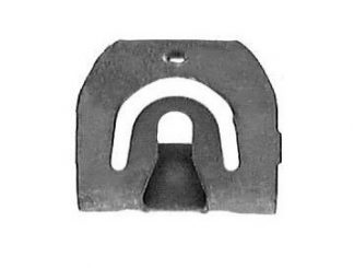 Klipps till kromlisten runt fram och bakruta, 16,7 x 19 mm
