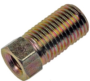 Nippel till 1/4″ bromsrör, extra lång
