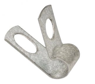 Bromsrörsklammer galvaniserad plåt