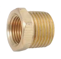 Reducerings nippel 3/8 NPT till 1/2 NPT