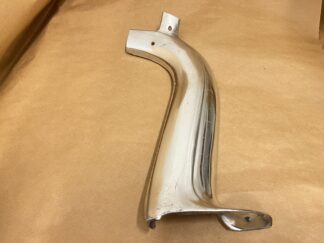 Kromad aluminumpanel A-stolpe, Coupe och flattop ,vänster sida