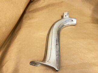 Kromad aluminumpanel A-stolpe, Coupe och flattop ,höger sida
