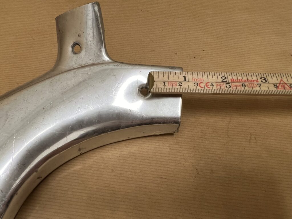 Kromad aluminumpanel A-stolpe, Coupe och flattop ,höger sida - Kuva 2