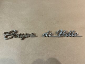 Coupe de ville-texten på bakskärmen