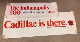 Cadillac Affisch Indy 500 Pace Car