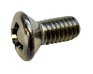 Rostfri skruv 5/16 UNC x 19mm Försänkt, kullrig skalle, krysspår