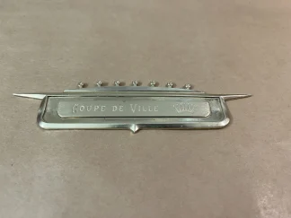 Emblem Framskärm " Coupe de Ville"