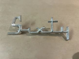 " Sixty" Emblem framskärm
